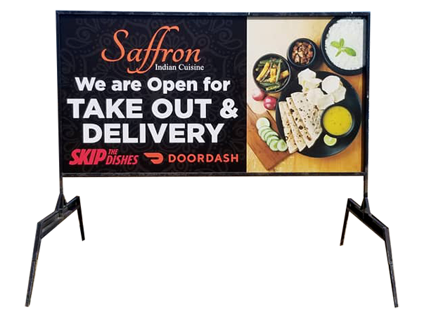 Edmonton Portable Sign