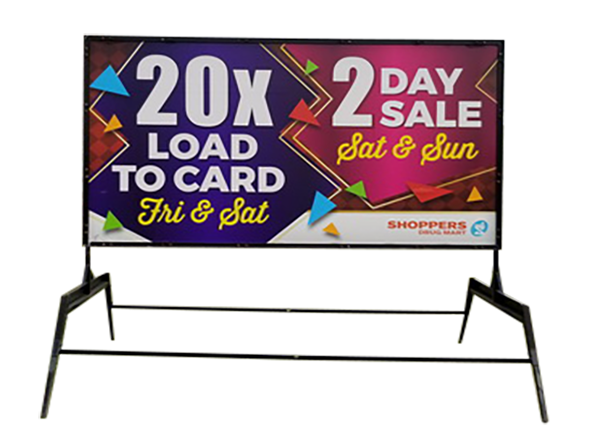 Edmonton Portable Sign