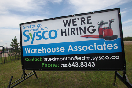 Edmonton Portable Signage Rental Price